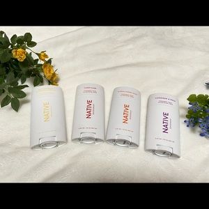 NWT Native Deodorant Bundle (4 pack)